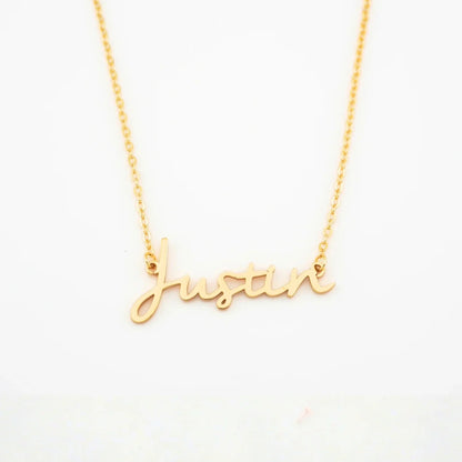 Name Plate Necklace