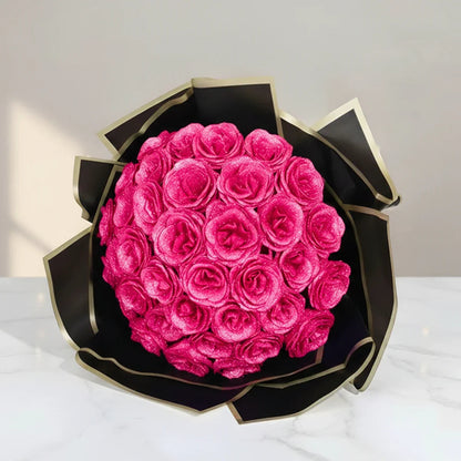 Glitter Rose Bouquet
