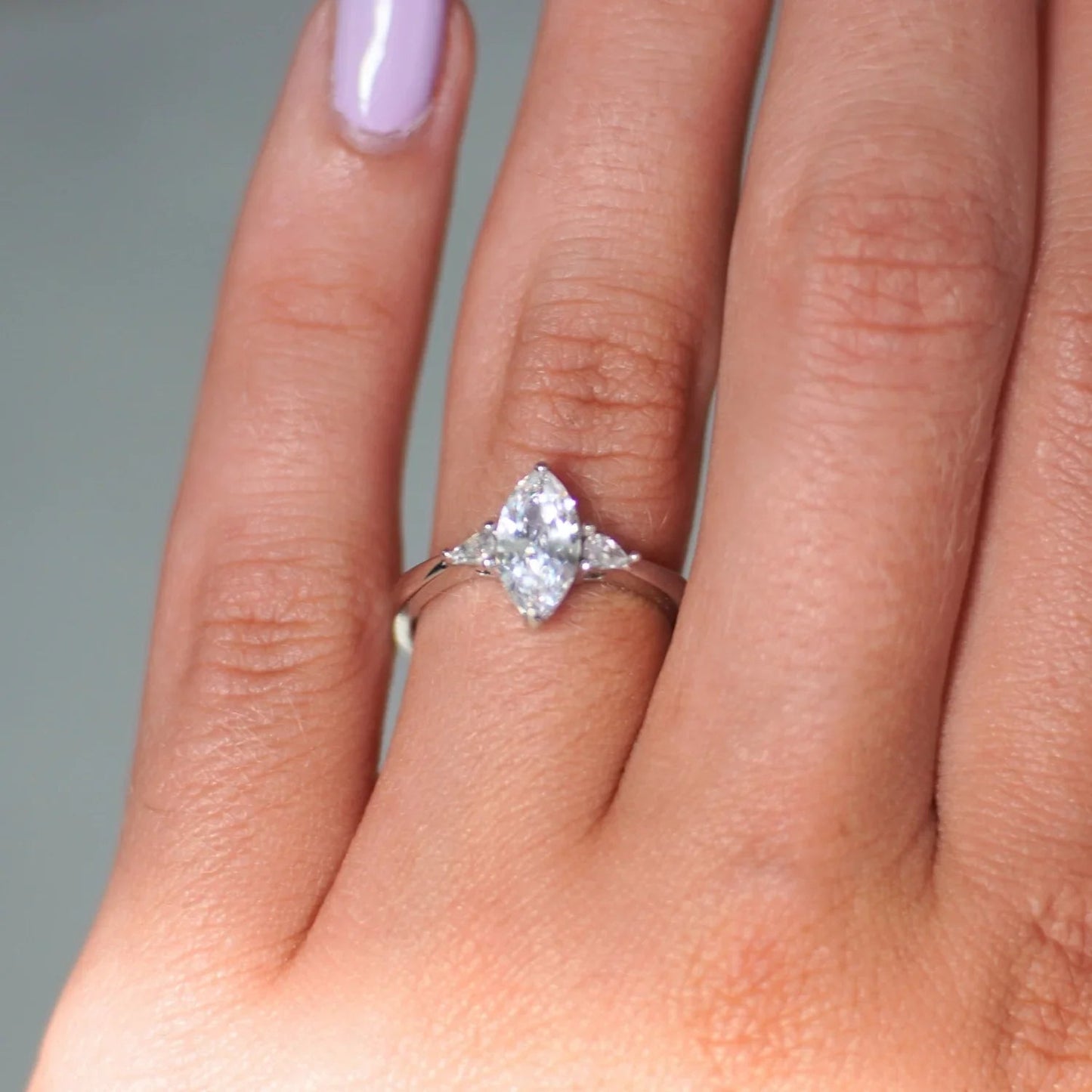 Final Sale - Adjustable Aurora Promise Ring