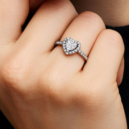 Final Sale - Adjustable Eternal Heart Promise Ring