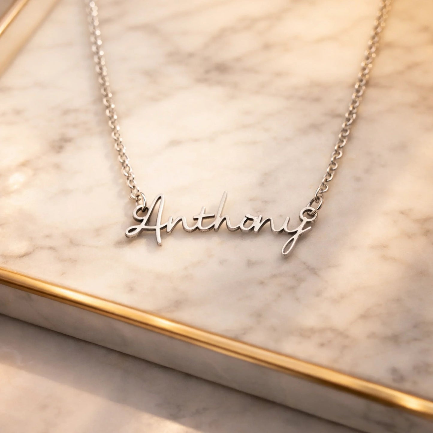 Name Plate Necklace