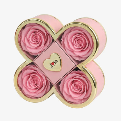 Signature Rose Box with Engraved Necklace