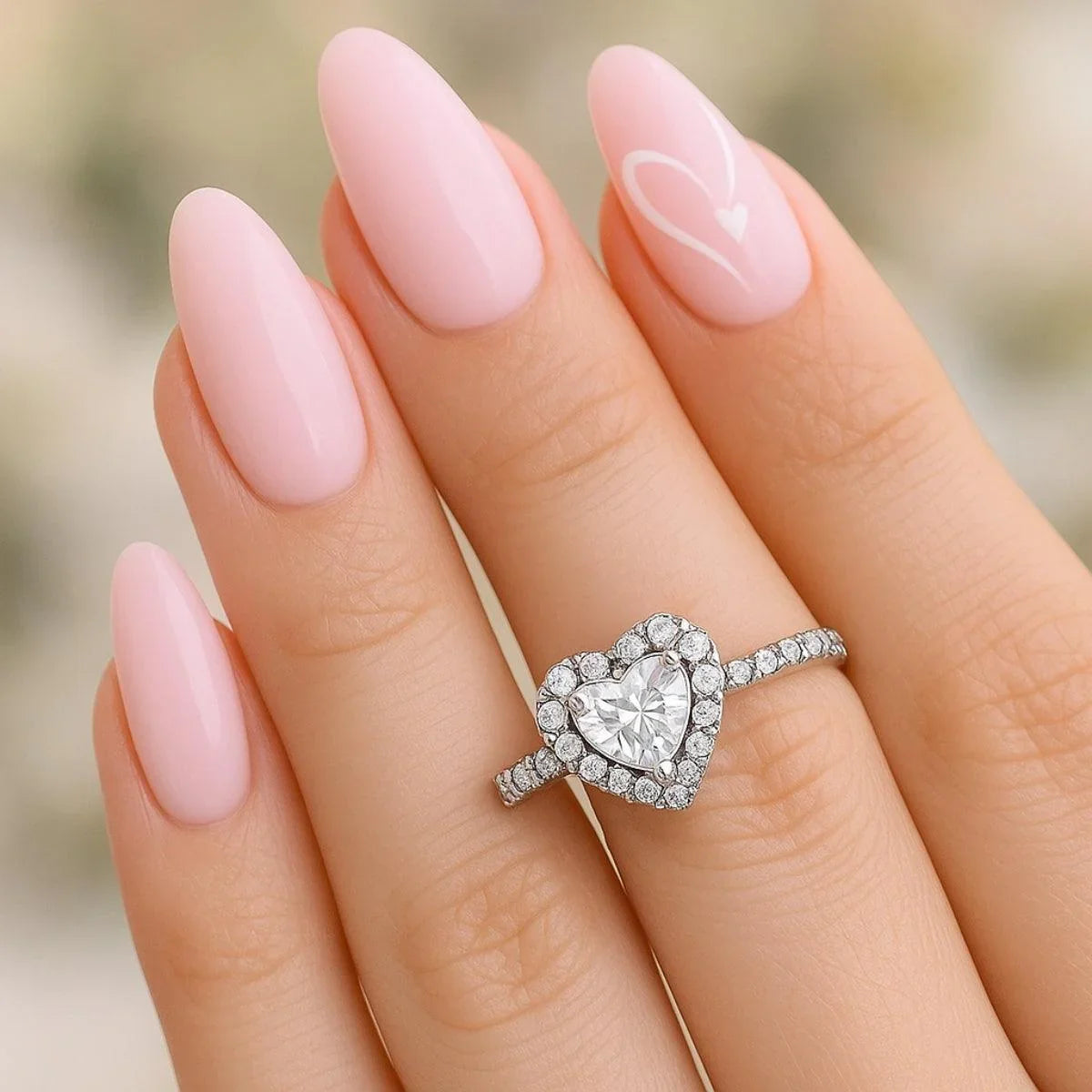 Final Sale - Adjustable Eternal Heart Promise Ring