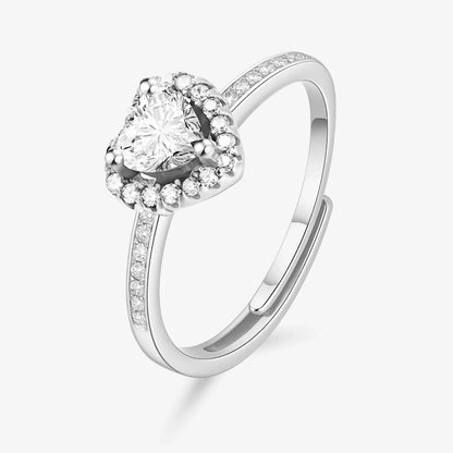 Final Sale - Adjustable Eternal Heart Promise Ring