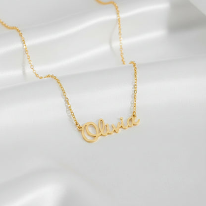 Name Plate Necklace