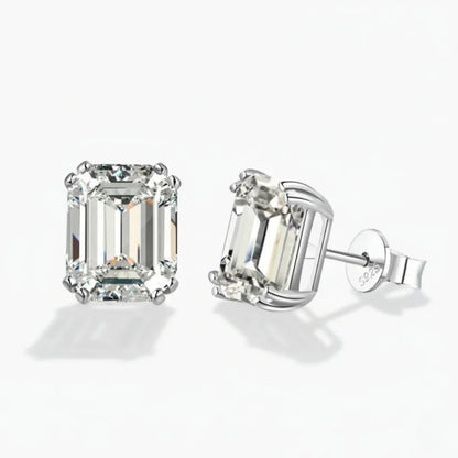 Timeless Emerald Stud Earrings