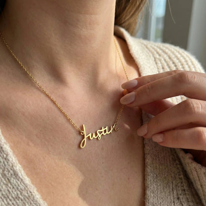 Name Plate Necklace