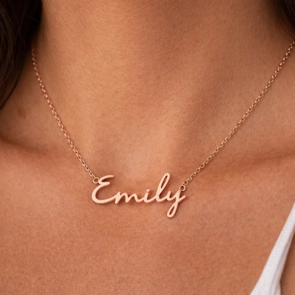 Name Plate Necklace