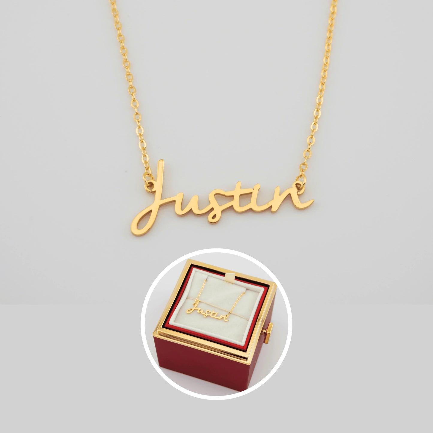 Name Plate Necklace