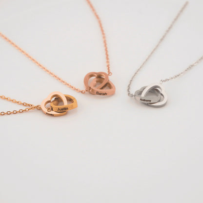 Engraved Heart Necklace